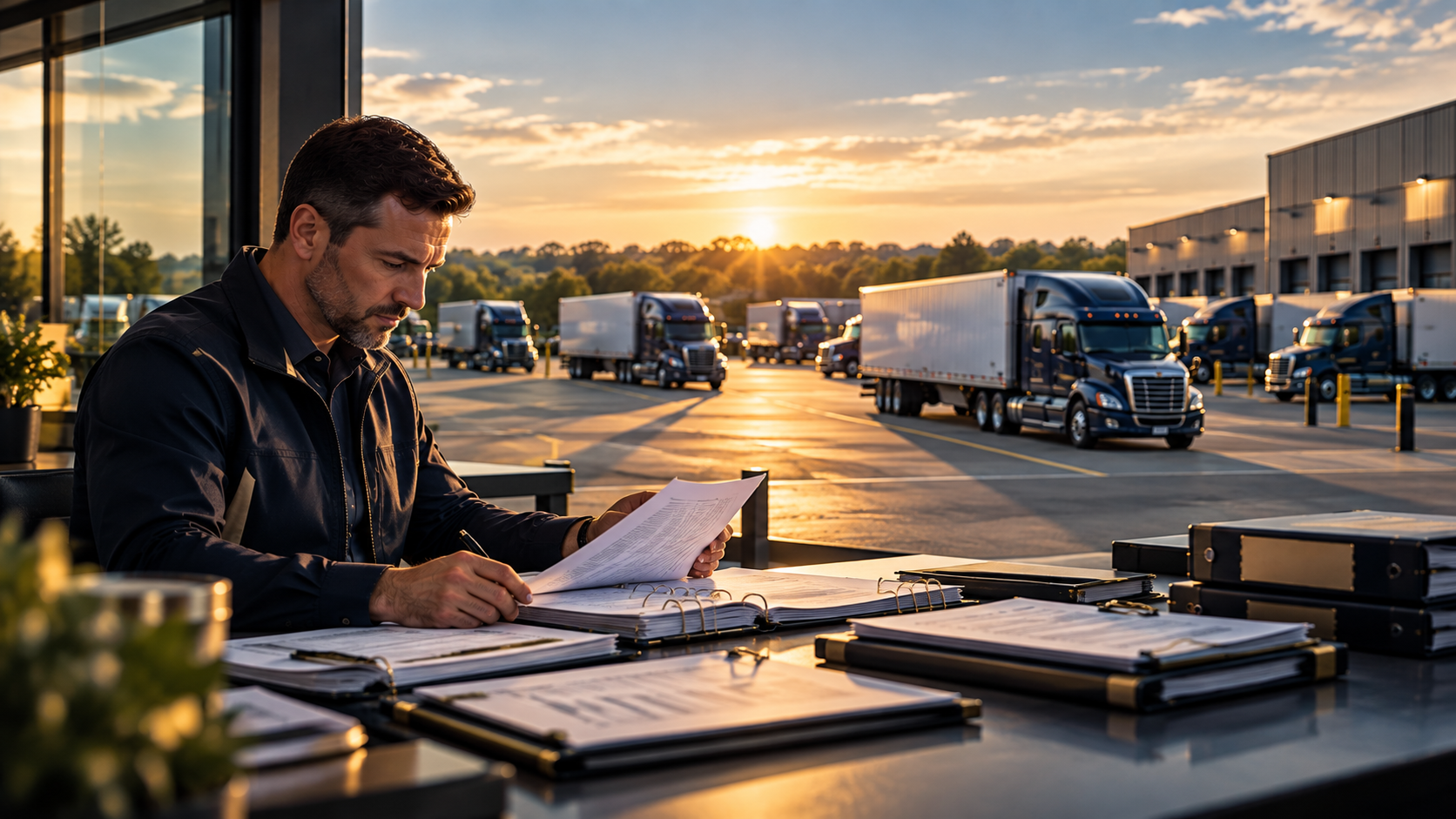 Organized transportation compliance records and safety documentation